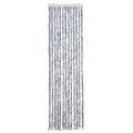 vidaXL Záves proti hmyzu, biely a sivý 56x185 cm, ženilka