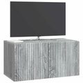 vidaXL Nástenná TV skrinka 59,5 x 31 x 30 cm Sivá sonoma