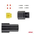 Sada elektrických konektorov vodotesných 2 PIN 2,2 mm AMiO-04346