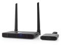 Nedis VTRA3460GY - Sada pro bezdrátový přenos HDMI™ signálu| 1080p | 2,4 - 5 GHz | 30 m | 1.65 Gbps | Wi-Fi | Šedá Bezdrátový HDMI™ extender, Full HD 1080p, 30 m dosah, HDMI™ + VGA výstup, AirPlay/Miracast/DLNA, 3,5 mm audio, cerný