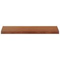 vidaXL Parapetné dosky Hnedé drevo 100 x 45 x 4,5 cm PVC
