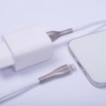 Forever Sleek kábel USB - Lightning 1,0 m 2,4A biely