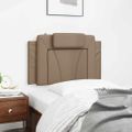 vidaXL Vankúš na čelo postele Viana kapučínový 90 cm umelá koža