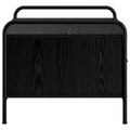 vidaXL Konferenčný stolík Čierny dub 99,5 x 49 x 41 cm
