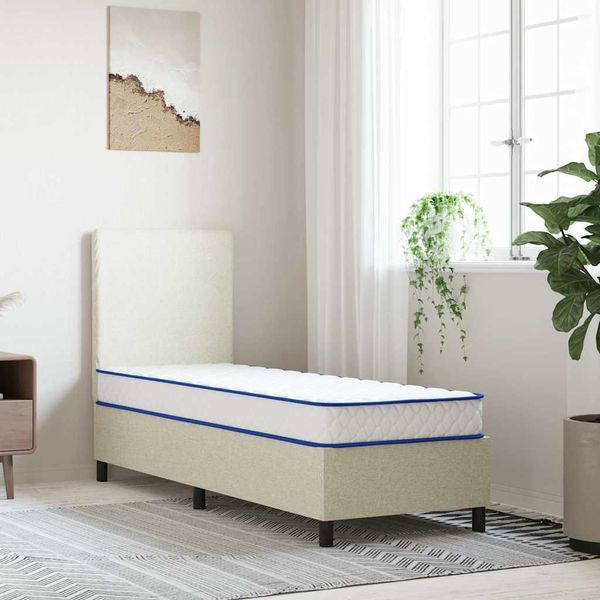 vidaXL Matrac s pamäťovou penou, biely 70x200x17 cm mäkký