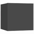 vidaXL Nástenné TV skrinky 8 ks sivé 30,5x30x30 cm
