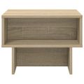 vidaXL Konferenčný stolík Sonoma dub 48 x 46 x 35 cm Kompozitné drevo
