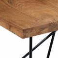 vidaXL Jedálenský stôl 180x90x76 cm, akáciový masív