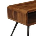 vidaXL Konferenčný stolík z masívneho akáciaového dreva 95x40x45 cm