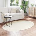 vidaXL Koberec HUARTE Krémová 120 x 170 cm 100% polyester