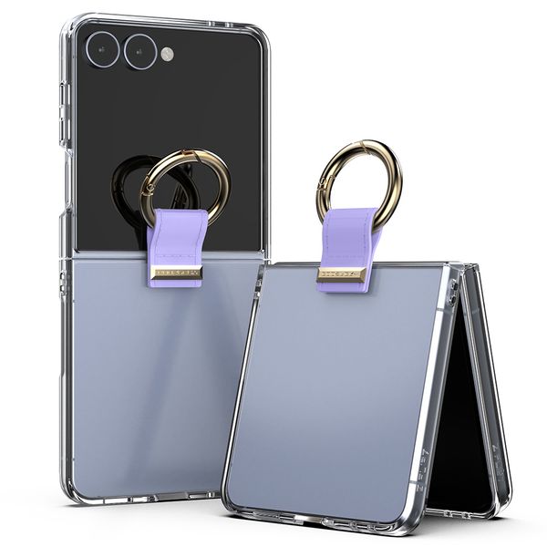 Puzdro Mercury Golden Bell pre Samsung Galaxy Z Flip8 fialová