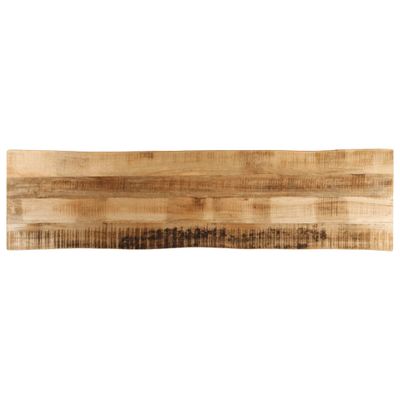 vidaXL Stolová doska živá hrana 180x40x2,5 cm masívny surový mangovník