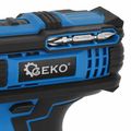 Vŕtačka/skrutkovačka s funkciou príklepu 21V 2x 2Ah batérie GEKO