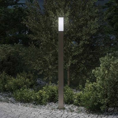 vidaXL Stĺpikové svietidlo 110 cm nehrdzavejúca oceľ IP44