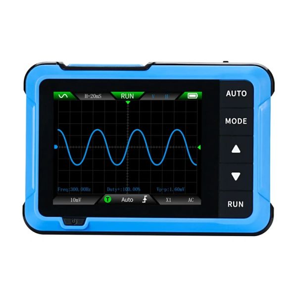 Prenosný mini osciloskop 2 v 1 FNIRSI DSO510 generátor signálu
