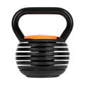 Kettlebell litinový nastaviteľný 9 kg REBEL ACTIVE RBA-2324-9