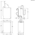 ELECTROLUX Vrchom plnená práčka EW6T3372C