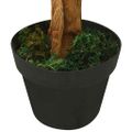 vidaXL Umelý banánovník s kvetináčom 160 cm zelený