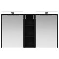 vidaXL Set kabinetov do kúpeľne 3 ks 106 x 16 x 62,5 cm