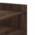 vidaXL Konferenčný stolík hnedý dub 80x50x50 cm kompozitné drevo