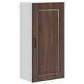 vidaXL Dvierka na umývačku Kalmar Hnedý dub 50 x 31 x 100 cm