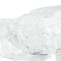 vidaXL Záhradné kamene Biela 12 cm Sklo