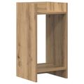 vidaXL Stojan na rastliny 2 ks Dub artisan 30 x 30 x 60 cm