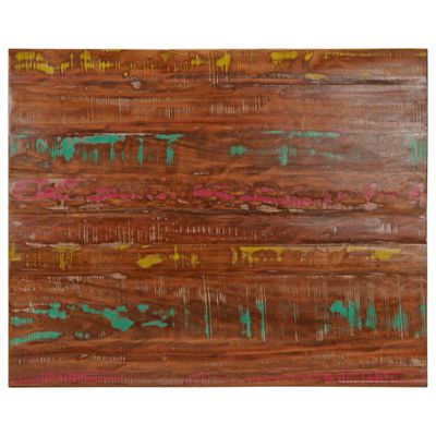vidaXL Stolová doska 100x80x3,8 cm obdĺžnik masívne recyklované drevo