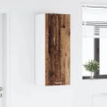 vidaXL Závesná skrinka Staré drevo 40 x 31 x 100 cm Kompozitné drevo