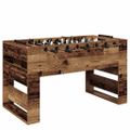 vidaXL Stolný futbal Staré drevo 146,5 x 74 x 85 cm Kompozitné drevo