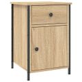 vidaXL Nočné stolíky 2 ks dub sonoma 40x42x60 cm kompozitné drevo