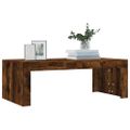 vidaXL Konferenčný stolík dymový dub 102x50x36 cm kompozitné drevo