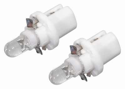 Žiarovka 1LED 12V B8,5d biela 2 ks