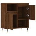 vidaXL Komoda hnedý dub 60x35x70 cm spracované drevo