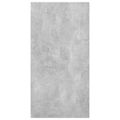 vidaXL | Nástenný TV kabinet | 2 pcs Betónová šedá 31 x 30 x 60 cm