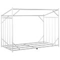 vidaXL Regál na krbové drevo s pláštenkou 151x80,5x110,5 cm