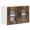 vidaXL Dvierka na umývačku Kalmar Dymová dub 60 x 31 x 40 cm