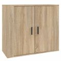 vidaXL Komoda dub sonoma 80x33x70 cm spracované drevo