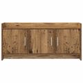 vidaXL TV skrinka 102 x 33 x 47 cm Staré drevo Kompozitné drevo