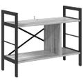 vidaXL Regál na knihy 3 úrovní 75 x 30 x 58,5 cm Kompozitné drevo