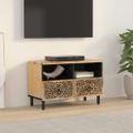 vidaXL TV skrinka 70x33x46 cm masívne mangovníkové drevo