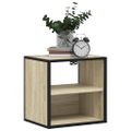 vidaXL Nástenný nočný stolík dub sonoma 40x31x39,5 cm