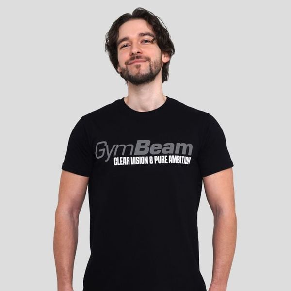 Tričko Pure Ambition Black - GymBeam, veľkosť M