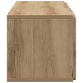 vidaXL Nástenná TV skrinka 59,5 x 31 x 30 cm Dub artisan