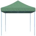 vidaXL Skladací pop-up párty stan zelený 410x279x315 cm
