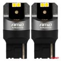LED CANBUS PRO series 7440 WY21W 4x3030 SMD oranžová 12/24V CANBUS AMiO-03590