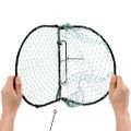 vidaXL Pasca na vtáky, zelená 30 cm, oceľ