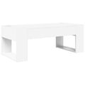 vidaXL Konferenčný stolík Biela 110 x 50 x 41 cm Kompozitné drevo