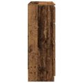 VidaXL Príborník Old Wood 100x35x99 cm Engineered Wood