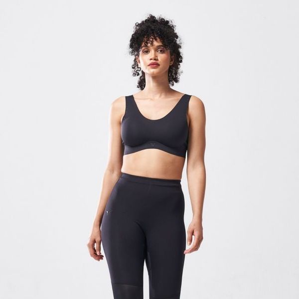 Športová podprsenka Free Cut Mid-Support Black - SQUATWOLF, veľkosť S